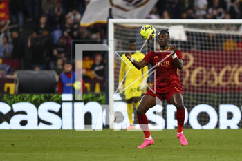 2023-05-06 - Tammy Abraham of A.S. Roma during the 34th day of the Serie A Championship between A.S. Roma vs F.C. Inter on May 6, 2023 at the Stadio Olimpico in Rome, Italy. - AS ROMA VS INTER - FC INTERNAZIONALE - ITALIAN SERIE A - SOCCER