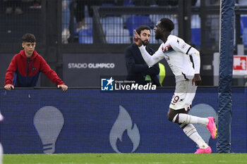 2023-05-22 - Boulaye Dia of U.S. Salernitana celebrates after scoring the 1-2 during the 36th day of the Serie A Championship between A.S. Roma vs U.S. Salernitana 1919 on May 22, 2023 at the Stadio Olimpico in Rome, Italy. - AS ROMA VS US SALERNITANA - ITALIAN SERIE A - SOCCER