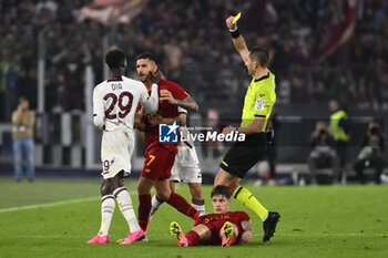 2023-05-22 - Nicola Zalewski of A.S. Roma and Boulaye Dia of U.S. Salernitana 1919 during the 36th day of the Serie A Championship between A.S. Roma vs U.S. Salernitana 1919 on May 22, 2023 at the Stadio Olimpico in Rome, Italy. - AS ROMA VS US SALERNITANA - ITALIAN SERIE A - SOCCER