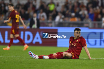 2023-05-22 - Stephan El Shaarawy of A.S. Roma during the 36th day of the Serie A Championship between A.S. Roma vs U.S. Salernitana 1919 on May 22, 2023 at the Stadio Olimpico in Rome, Italy. - AS ROMA VS US SALERNITANA - ITALIAN SERIE A - SOCCER