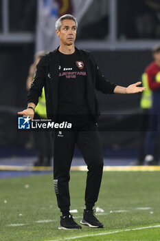 2023-05-22 - Paulo Sousa of U.S. Salernitana 1919 during the 36th day of the Serie A Championship between A.S. Roma vs U.S. Salernitana 1919 on May 22, 2023 at the Stadio Olimpico in Rome, Italy. - AS ROMA VS US SALERNITANA - ITALIAN SERIE A - SOCCER