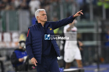 2023-05-22 - Jose’ Mourinho of A.S. Roma during the 36th day of the Serie A Championship between A.S. Roma vs U.S. Salernitana 1919 on May 22, 2023 at the Stadio Olimpico in Rome, Italy. - AS ROMA VS US SALERNITANA - ITALIAN SERIE A - SOCCER