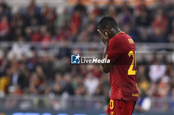 2023-05-22 - Mady Camara of A.S. Roma during the 36th day of the Serie A Championship between A.S. Roma vs U.S. Salernitana 1919 on May 22, 2023 at the Stadio Olimpico in Rome, Italy. - AS ROMA VS US SALERNITANA - ITALIAN SERIE A - SOCCER