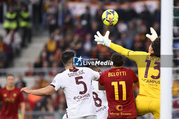 2023-05-22 - Guillermo Ochoa of U.S. Salernitana 1919 during the 36th day of the Serie A Championship between A.S. Roma vs U.S. Salernitana 1919 on May 22, 2023 at the Stadio Olimpico in Rome, Italy. - AS ROMA VS US SALERNITANA - ITALIAN SERIE A - SOCCER
