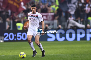 2023-05-22 - Flavius Daniliuc of U.S. Salernitana 1919 during the 36th day of the Serie A Championship between A.S. Roma vs U.S. Salernitana 1919 on May 22, 2023 at the Stadio Olimpico in Rome, Italy. - AS ROMA VS US SALERNITANA - ITALIAN SERIE A - SOCCER