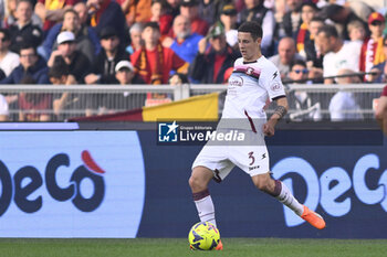 2023-05-22 - Domagoj Bradaric of U.S. Salernitana 1919 during the 36th day of the Serie A Championship between A.S. Roma vs U.S. Salernitana 1919 on May 22, 2023 at the Stadio Olimpico in Rome, Italy. - AS ROMA VS US SALERNITANA - ITALIAN SERIE A - SOCCER