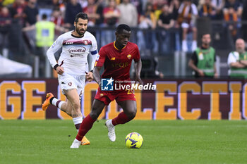 2023-05-22 - Mady Camara of A.S. Romaduring the 36th day of the Serie A Championship between A.S. Roma vs U.S. Salernitana 1919 on May 22, 2023 at the Stadio Olimpico in Rome, Italy. - AS ROMA VS US SALERNITANA - ITALIAN SERIE A - SOCCER