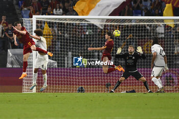 2023-06-04 - Nicola Zalewski of A.S. Roma the scoring of 1-1 during the 38th day of the Serie A Championship between A.S. Roma vs A.C. Spezia on June 4, 2023 at the Stadio Olimpico in Rome, Italy. - AS ROMA VS SPEZIA CALCIO - ITALIAN SERIE A - SOCCER