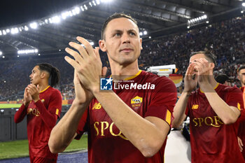 2023-06-04 - Nemanja Matic of A.S. Roma during the 38th day of the Serie A Championship between A.S. Roma vs A.C. Spezia on June 4, 2023 at the Stadio Olimpico in Rome, Italy. - AS ROMA VS SPEZIA CALCIO - ITALIAN SERIE A - SOCCER