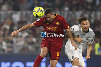 2023-06-04 - Nemanja Matic of A.S. Roma during the 38th day of the Serie A Championship between A.S. Roma vs A.C. Spezia on June 4, 2023 at the Stadio Olimpico in Rome, Italy. - AS ROMA VS SPEZIA CALCIO - ITALIAN SERIE A - SOCCER