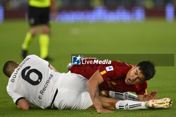 2023-06-04 - Paulo Dybala of A.S. Roma and Mahdi Bourabia of A.C. Spezia during the 38th day of the Serie A Championship between A.S. Roma vs A.C. Spezia on June 4, 2023 at the Stadio Olimpico in Rome, Italy. - AS ROMA VS SPEZIA CALCIO - ITALIAN SERIE A - SOCCER