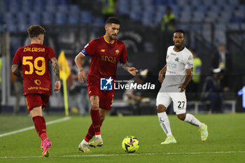 2023-06-04 - Jacopo Sala of A.C. Spezia during the 38th day of the Serie A Championship between A.S. Roma vs A.C. Spezia on June 4, 2023 at the Stadio Olimpico in Rome, Italy. - AS ROMA VS SPEZIA CALCIO - ITALIAN SERIE A - SOCCER