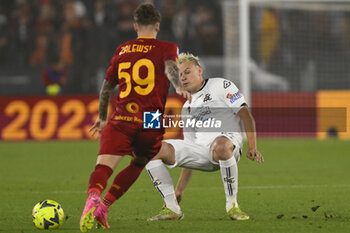 2023-06-04 - Victor Kovalenko of A.C. Spezia during the 38th day of the Serie A Championship between A.S. Roma vs A.C. Spezia on June 4, 2023 at the Stadio Olimpico in Rome, Italy. - AS ROMA VS SPEZIA CALCIO - ITALIAN SERIE A - SOCCER