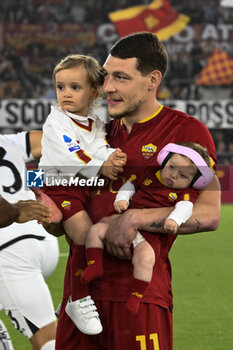 2023-06-04 - Andrea Belotti of A.S. Roma during the 38th day of the Serie A Championship between A.S. Roma vs A.C. Spezia on June 4, 2023 at the Stadio Olimpico in Rome, Italy. - AS ROMA VS SPEZIA CALCIO - ITALIAN SERIE A - SOCCER