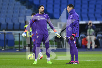 2023-01-29 - Salvatore Sirigu of ACF Fiorentina during the 20th day of the Serie A Championship between S.S. Lazio vs ACF Fiorentina on January 29 2023 at the Stadio Olimpico in Rome, Italy. - SS LAZIO VS ACF FIORENTINA - ITALIAN SERIE A - SOCCER
