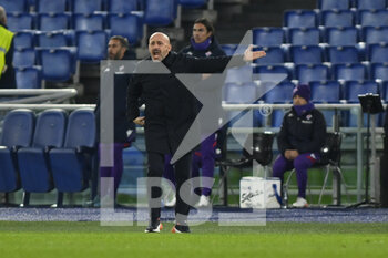2023-01-29 - Vincenzo Italiano of ACF Fiorentina during the 20th day of the Serie A Championship between S.S. Lazio vs ACF Fiorentina on January 29 2023 at the Stadio Olimpico in Rome, Italy. - SS LAZIO VS ACF FIORENTINA - ITALIAN SERIE A - SOCCER