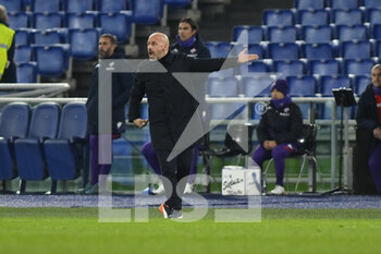 2023-01-29 - Vincenzo Italiano of ACF Fiorentina during the 20th day of the Serie A Championship between S.S. Lazio vs ACF Fiorentina on January 29 2023 at the Stadio Olimpico in Rome, Italy. - SS LAZIO VS ACF FIORENTINA - ITALIAN SERIE A - SOCCER