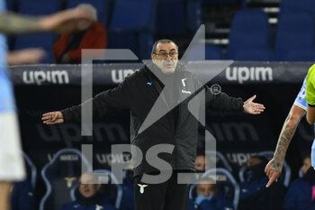 2023-01-29 - Maurizio Sarri of S.S. LAZIO during the 20th day of the Serie A Championship between S.S. Lazio vs ACF Fiorentina on January 29 2023 at the Stadio Olimpico in Rome, Italy. - SS LAZIO VS ACF FIORENTINA - ITALIAN SERIE A - SOCCER