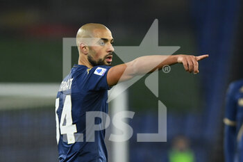 2023-01-29 - Sofyan Amrabat of ACF Fiorentina during the 20th day of the Serie A Championship between S.S. Lazio vs ACF Fiorentina on January 29 2023 at the Stadio Olimpico in Rome, Italy. - SS LAZIO VS ACF FIORENTINA - ITALIAN SERIE A - SOCCER