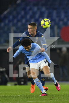 2023-01-29 - Felipe Anderson of S.S. LAZIO and Nikola Milenkovic of ACF Fiorentina during the 20th day of the Serie A Championship between S.S. Lazio vs ACF Fiorentina on January 29 2023 at the Stadio Olimpico in Rome, Italy. - SS LAZIO VS ACF FIORENTINA - ITALIAN SERIE A - SOCCER