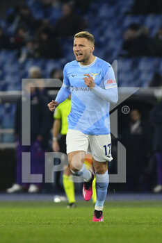 2023-01-29 - Ciro Immobile of S.S. LAZIO during the 20th day of the Serie A Championship between S.S. Lazio vs ACF Fiorentina on January 29 2023 at the Stadio Olimpico in Rome, Italy. - SS LAZIO VS ACF FIORENTINA - ITALIAN SERIE A - SOCCER
