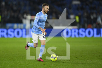 2023-01-29 - Manuel Lazzari of S.S. LAZIO during the 20th day of the Serie A Championship between S.S. Lazio vs ACF Fiorentina on January 29 2023 at the Stadio Olimpico in Rome, Italy. - SS LAZIO VS ACF FIORENTINA - ITALIAN SERIE A - SOCCER