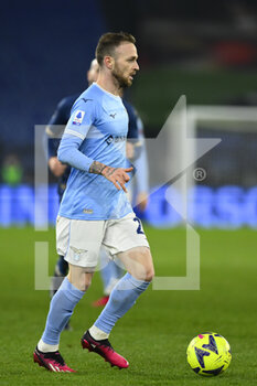 2023-01-29 - Manuel Lazzari of S.S. LAZIO during the 20th day of the Serie A Championship between S.S. Lazio vs ACF Fiorentina on January 29 2023 at the Stadio Olimpico in Rome, Italy. - SS LAZIO VS ACF FIORENTINA - ITALIAN SERIE A - SOCCER
