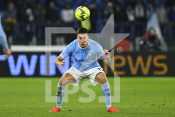 2023-01-29 - Nicolò Casale of S.S. LAZIO during the 20th day of the Serie A Championship between S.S. Lazio vs ACF Fiorentina on January 29 2023 at the Stadio Olimpico in Rome, Italy. - SS LAZIO VS ACF FIORENTINA - ITALIAN SERIE A - SOCCER