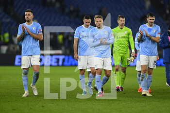 2023-01-29 - S.S. Lazio Team uring the 20th day of the Serie A Championship between S.S. Lazio vs ACF Fiorentina on January 29 2023 at the Stadio Olimpico in Rome, Italy. - SS LAZIO VS ACF FIORENTINA - ITALIAN SERIE A - SOCCER
