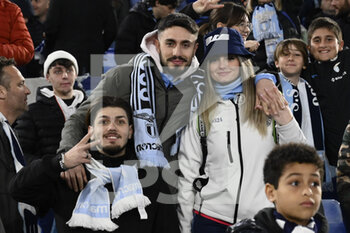 2023-04-08 - Supporters of S.S. Lazio during the 29th day of the Serie A Championship between S.S. Lazio vs Juventus F.C. on April 8, 2023 at the Stadio Olimpico in Rome, Italy. - SS LAZIO VS JUVENTUS FC - ITALIAN SERIE A - SOCCER