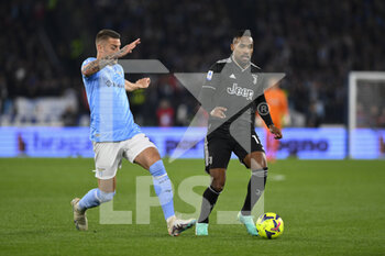 2023-04-08 - Alex Sandro of Juventus F.C. during the 29th day of the Serie A Championship between S.S. Lazio vs Juventus F.C. on April 8, 2023 at the Stadio Olimpico in Rome, Italy. - SS LAZIO VS JUVENTUS FC - ITALIAN SERIE A - SOCCER