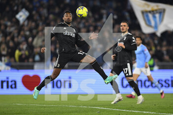 2023-04-08 - Alex Sandro of Juventus F.C. during the 29th day of the Serie A Championship between S.S. Lazio vs Juventus F.C. on April 8, 2023 at the Stadio Olimpico in Rome, Italy. - SS LAZIO VS JUVENTUS FC - ITALIAN SERIE A - SOCCER