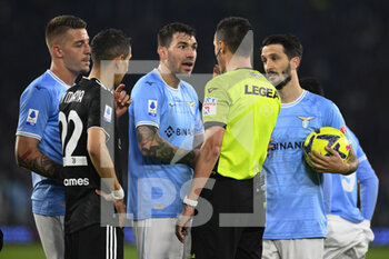 2023-04-08 - Alessio Romagnoli of S.S. LAZIO during the 29th day of the Serie A Championship between S.S. Lazio vs Juventus F.C. on April 8, 2023 at the Stadio Olimpico in Rome, Italy. - SS LAZIO VS JUVENTUS FC - ITALIAN SERIE A - SOCCER