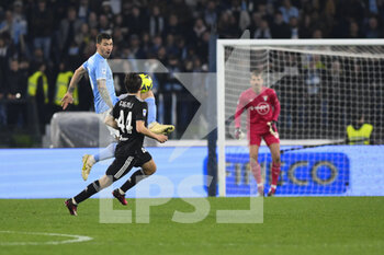 2023-04-08 - Alessio Romagnoli of S.S. LAZIO and Nicoló Fagioli of Juventus F.C. during the 29th day of the Serie A Championship between S.S. Lazio vs Juventus F.C. on April 8, 2023 at the Stadio Olimpico in Rome, Italy. - SS LAZIO VS JUVENTUS FC - ITALIAN SERIE A - SOCCER