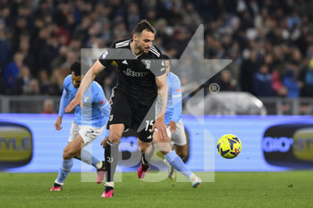 2023-04-08 - Federico Gatti of Juventus F.C. during the 29th day of the Serie A Championship between S.S. Lazio vs Juventus F.C. on April 8, 2023 at the Stadio Olimpico in Rome, Italy. - SS LAZIO VS JUVENTUS FC - ITALIAN SERIE A - SOCCER