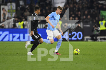 2023-04-08 - Toma Bašić of S.S. LAZIO during the 29th day of the Serie A Championship between S.S. Lazio vs Juventus F.C. on April 8, 2023 at the Stadio Olimpico in Rome, Italy. - SS LAZIO VS JUVENTUS FC - ITALIAN SERIE A - SOCCER