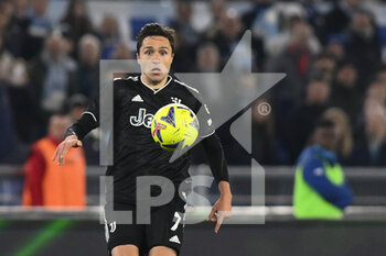 2023-04-08 - Federico Chiesa of Juventus F.C. during the 29th day of the Serie A Championship between S.S. Lazio vs Juventus F.C. on April 8, 2023 at the Stadio Olimpico in Rome, Italy. - SS LAZIO VS JUVENTUS FC - ITALIAN SERIE A - SOCCER
