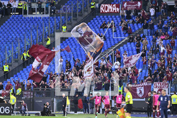 2023-04-22 - Supporters of Torino F.C. during the 31th day of the Serie A Championship between S.S. Lazio vs Torino F.C. on April 22, 2023 at the Stadio Olimpico in Rome, Italy. - SS LAZIO VS TORINO FC - ITALIAN SERIE A - SOCCER