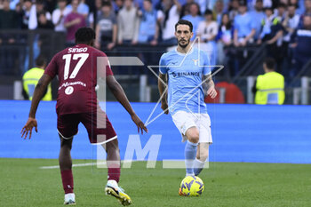 2023-04-22 - Luis Alberto of S.S. LAZIO during the 31th day of the Serie A Championship between S.S. Lazio vs Torino F.C. on April 22, 2023 at the Stadio Olimpico in Rome, Italy. - SS LAZIO VS TORINO FC - ITALIAN SERIE A - SOCCER