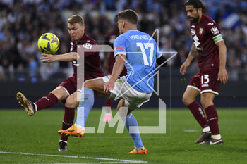 2023-04-22 - Ciro Immobile of S.S. LAZIO during the 31th day of the Serie A Championship between S.S. Lazio vs Torino F.C. on April 22, 2023 at the Stadio Olimpico in Rome, Italy. - SS LAZIO VS TORINO FC - ITALIAN SERIE A - SOCCER