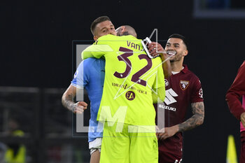 2023-04-22 - Sergej Milinkovic-Savic of S.S. LAZIO and Vanja Milinkovic-Savic of Torino F.C. during the 31th day of the Serie A Championship between S.S. Lazio vs Torino F.C. on April 22, 2023 at the Stadio Olimpico in Rome, Italy. - SS LAZIO VS TORINO FC - ITALIAN SERIE A - SOCCER