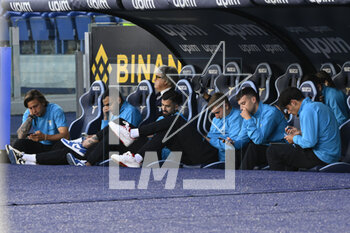 2023-05-03 - Team of S.S. Lazio waiting during the 33th day of the Serie A Championship between S.S. Lazio vs U.S. Sassuolo on May 3, 2023 at the Stadio Olimpico in Rome, Italy. - SS LAZIO VS US SASSUOLO - ITALIAN SERIE A - SOCCER