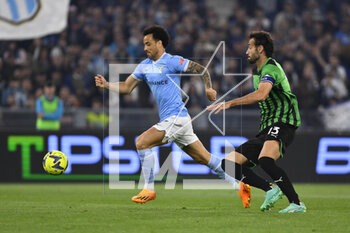 2023-05-03 - Felipe Anderson of S.S. LAZIO during the 33th day of the Serie A Championship between S.S. Lazio vs U.S. Sassuolo on May 3, 2023 at the Stadio Olimpico in Rome, Italy. - SS LAZIO VS US SASSUOLO - ITALIAN SERIE A - SOCCER