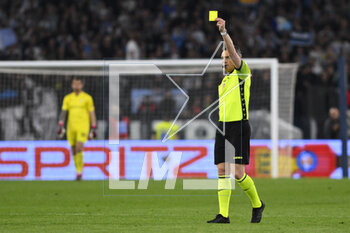 2023-05-03 - Referee Massimiliano Irrati during the 33th day of the Serie A Championship between S.S. Lazio vs U.S. Sassuolo on May 3, 2023 at the Stadio Olimpico in Rome, Italy. - SS LAZIO VS US SASSUOLO - ITALIAN SERIE A - SOCCER