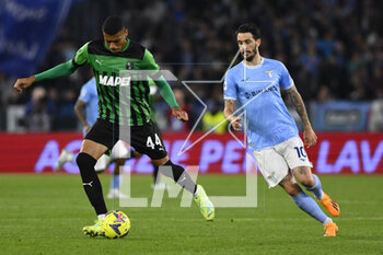 2023-05-03 - Ruan Tressoldi of U.S. Sassuolo during the 33th day of the Serie A Championship between S.S. Lazio vs U.S. Sassuolo on May 3, 2023 at the Stadio Olimpico in Rome, Italy. - SS LAZIO VS US SASSUOLO - ITALIAN SERIE A - SOCCER