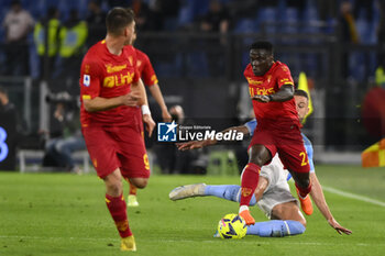 2023-05-12 - Lameck Banda of U.S. Lecce and Sergej Milinkovic-Savic of S.S. LAZIO during the 35th day of the Serie A Championship between S.S. Lazio vs U.S. Lecce on May 12, 2023 at the Stadio Olimpico in Rome, Italy. - SS LAZIO VS US LECCE - ITALIAN SERIE A - SOCCER