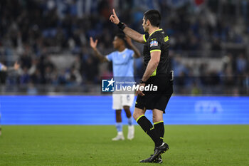 2023-05-12 - Referee Fabio Maresca during the 35th day of the Serie A Championship between S.S. Lazio vs U.S. Lecce on May 12, 2023 at the Stadio Olimpico in Rome, Italy. - SS LAZIO VS US LECCE - ITALIAN SERIE A - SOCCER