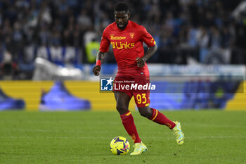 2023-05-12 - Samuel Umtiti of U.S. Lecce during the 35th day of the Serie A Championship between S.S. Lazio vs U.S. Lecce on May 12, 2023 at the Stadio Olimpico in Rome, Italy. - SS LAZIO VS US LECCE - ITALIAN SERIE A - SOCCER
