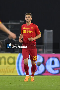 2023-05-12 - Remi Oudin celebrates after scoring the 1-2 during the 35th day of the Serie A Championship between S.S. Lazio vs U.S. Lecce on May 12, 2023 at the Stadio Olimpico in Rome, Italy. - SS LAZIO VS US LECCE - ITALIAN SERIE A - SOCCER