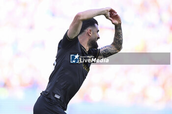 2023-05-28 - Elseid Hysaj of S.S. Lazio during the 37th day of the Serie A Championship between S.S. Lazio vs U.S. Cremonese on May 28, 2023 at the Stadio Olimpico in Rome, Italy. - SS LAZIO VS US CREMONESE - ITALIAN SERIE A - SOCCER